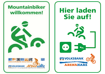 Mountainbiker Willkommen!